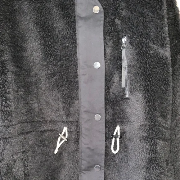 NWT Black Sherpa VARLEY Jones Coat - Picture 11 of 16